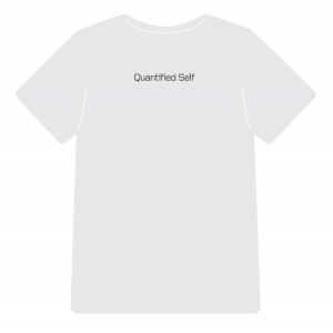 Quantified Self t-shirt (back) Quantified Self t-shirt (back)