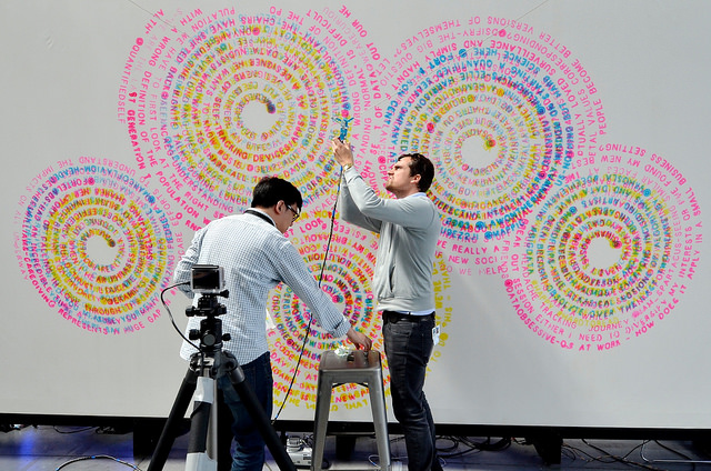 QS15 Tweet Robot designed by The Living. Photo: Rajiv Mehta
