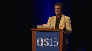 Morgan Friedman at QS15 Conference & Expo, San Francisco